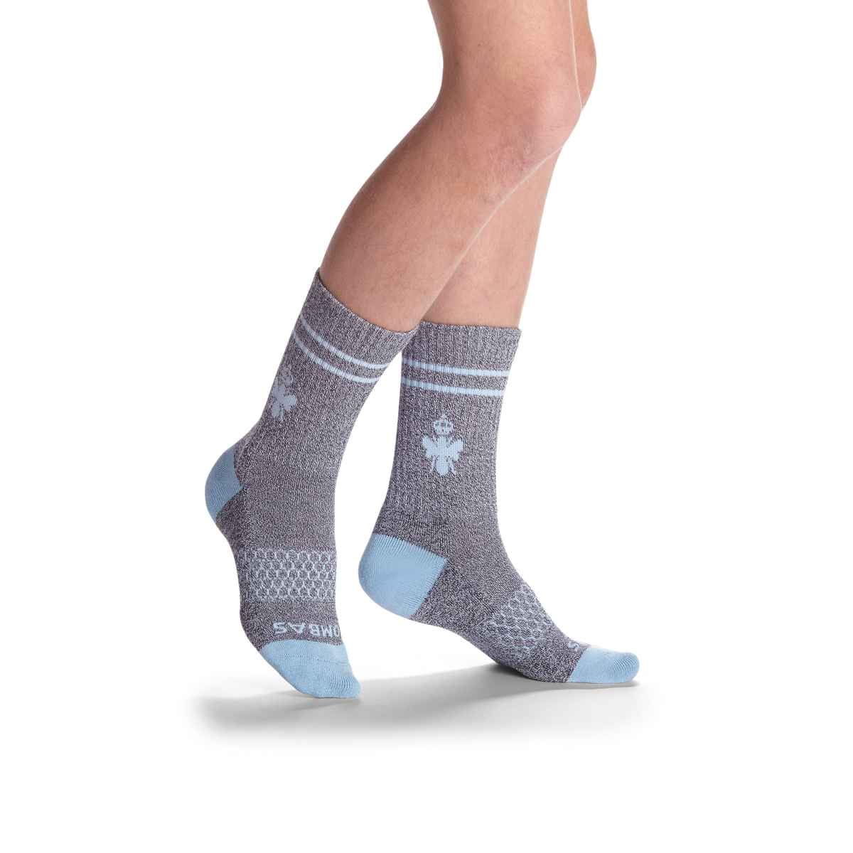Bombas Kids Calf Socks - Midweight Seamless Cotton Socks