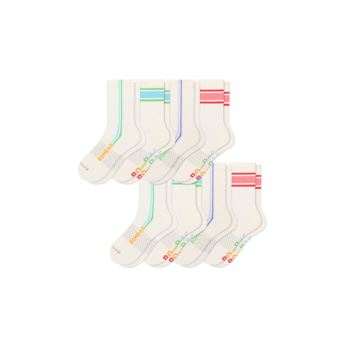 Bombas Pride Half Calf Socks 8-Pack