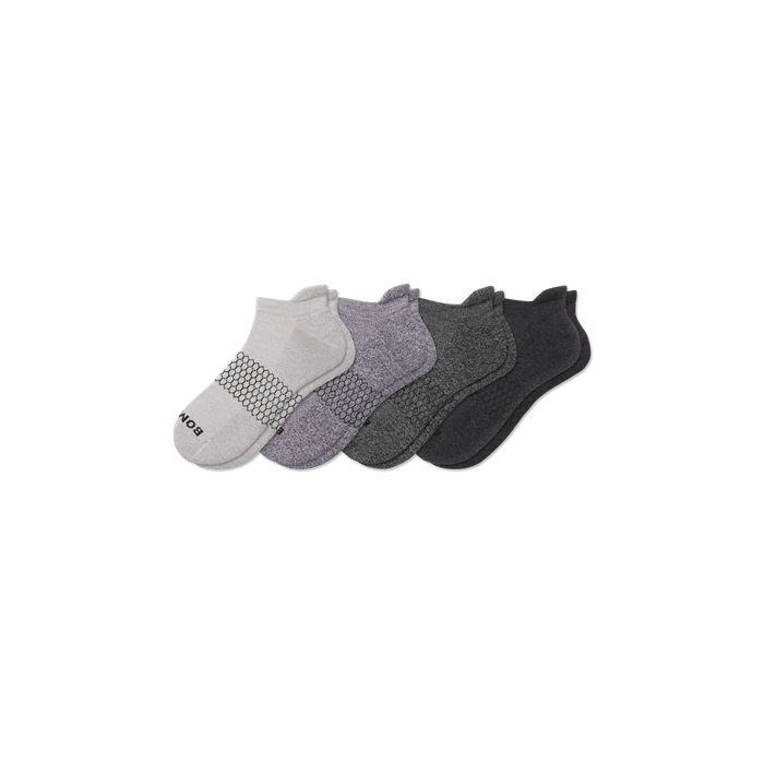 Bombas Men's Marl Ankle Socks 4-Pack