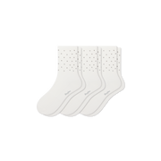 Bombas Women's Pearl Half Calf Sock 3-Pack