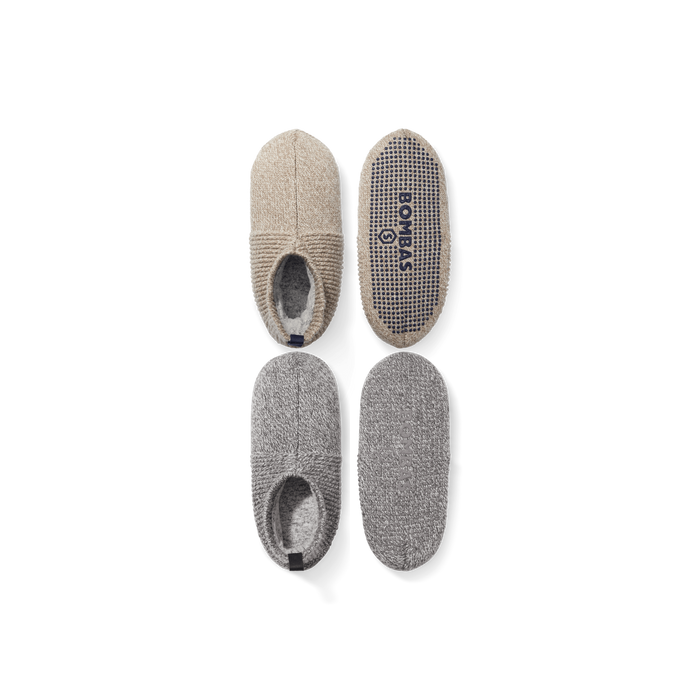 Bombas Women's Gripper Slipper 2-Pack