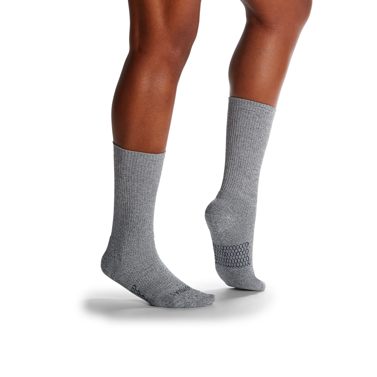 Bombas Women's Modern Rib Calf Socks