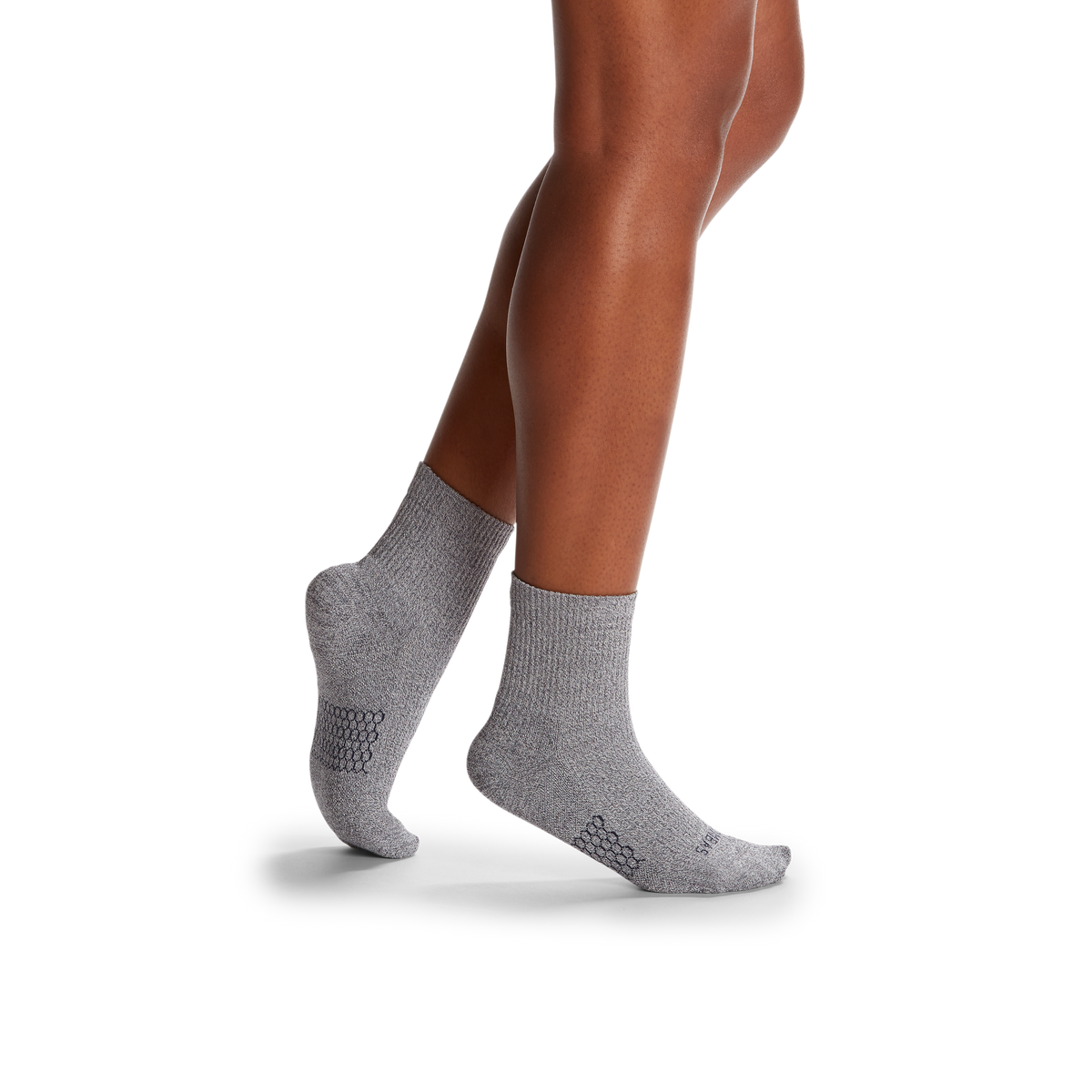 Bombas Women's Modern Rib Quarter Sock 8-Pack