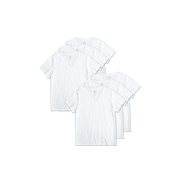 Bombas Women's Pima Cotton V-Neck T-Shirt 6-Pack