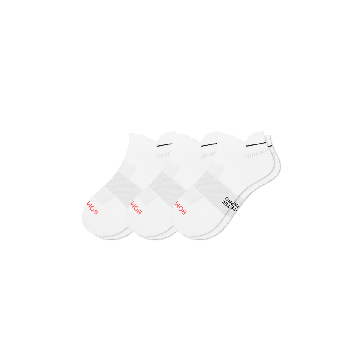 Bombas Men's RunPro Ankle Socks 3-Pack