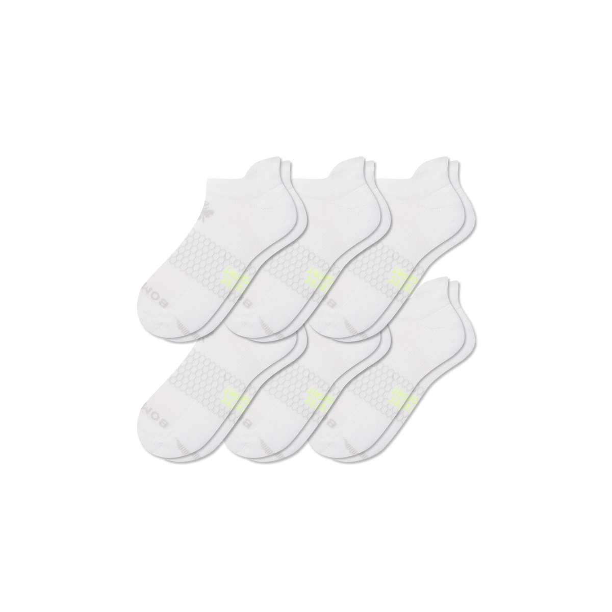 Bombas Men's All Sport Ankle Socks 6-Pack