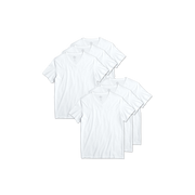 Bombas Men's Pima Cotton V-Neck T-Shirt 6-Pack