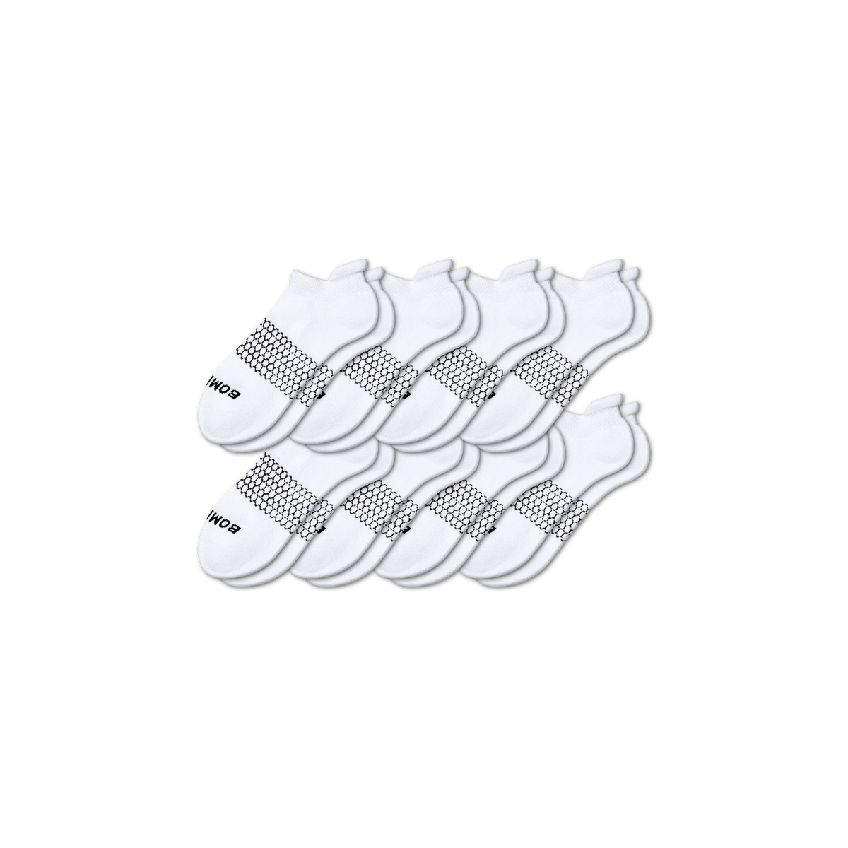 Bombas Men's Solids Ankle Socks 8-Pack