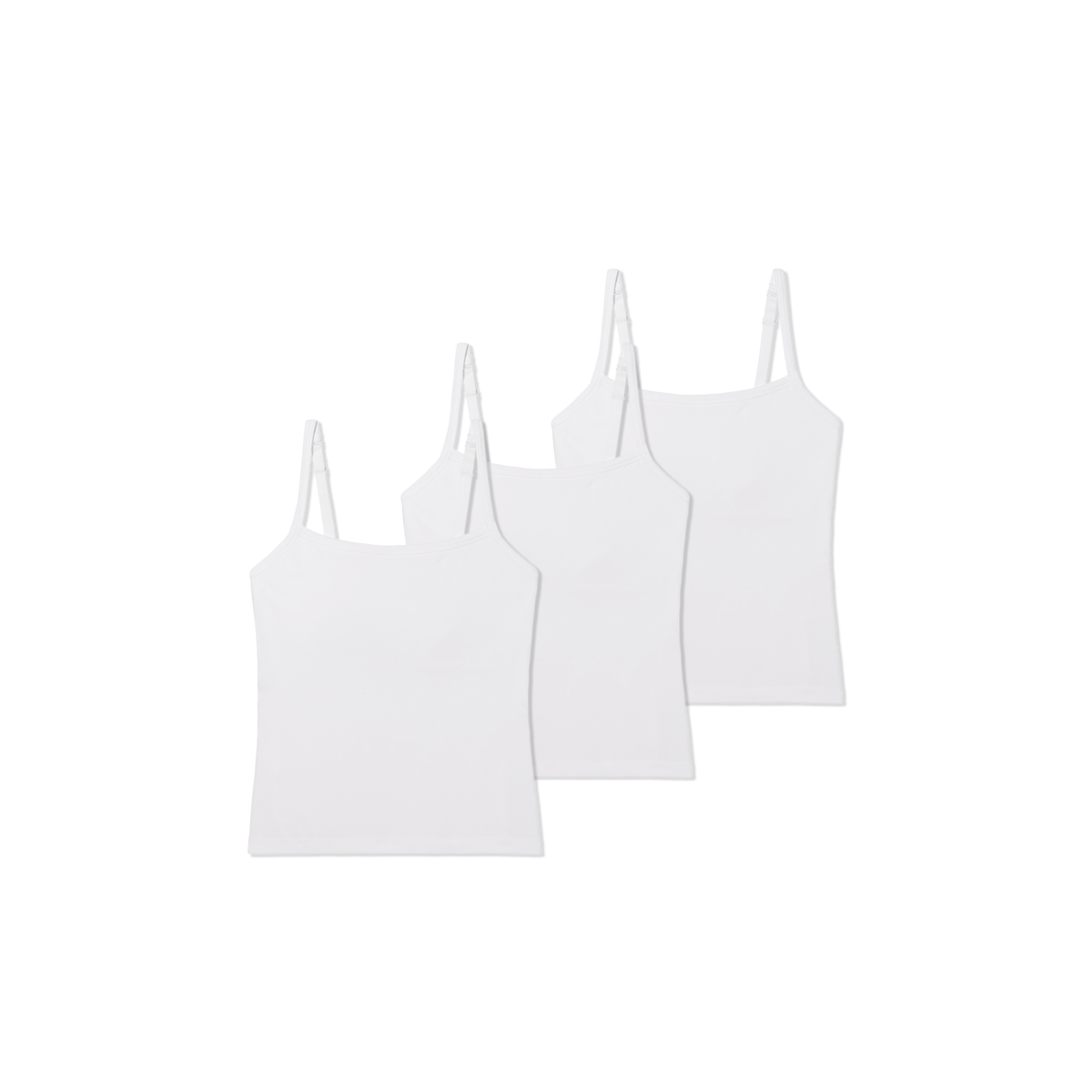 Bombas Women's Built-In Bra Seamless Cami 3-Pack