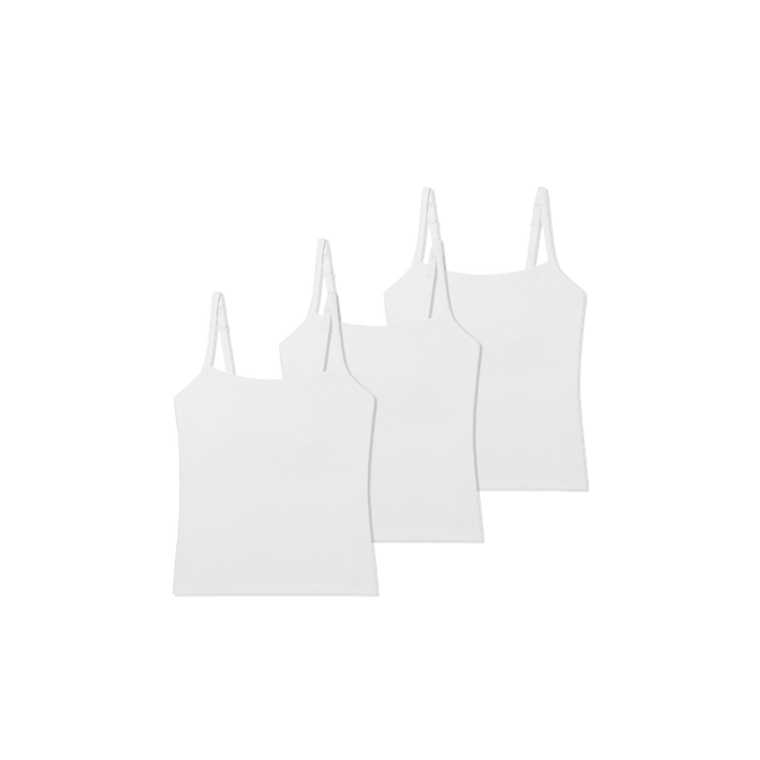 Bombas Women's Built-In Bra Seamless Cami 3-Pack