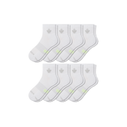 Bombas Women's All Sport Quarter Socks 8-Pack, Cushioned Athletic Socks