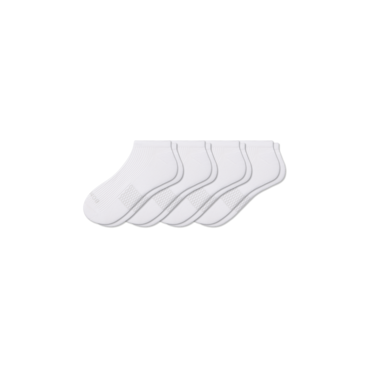 Bombas Men's Modern Rib Ankle Sock 4-Pack