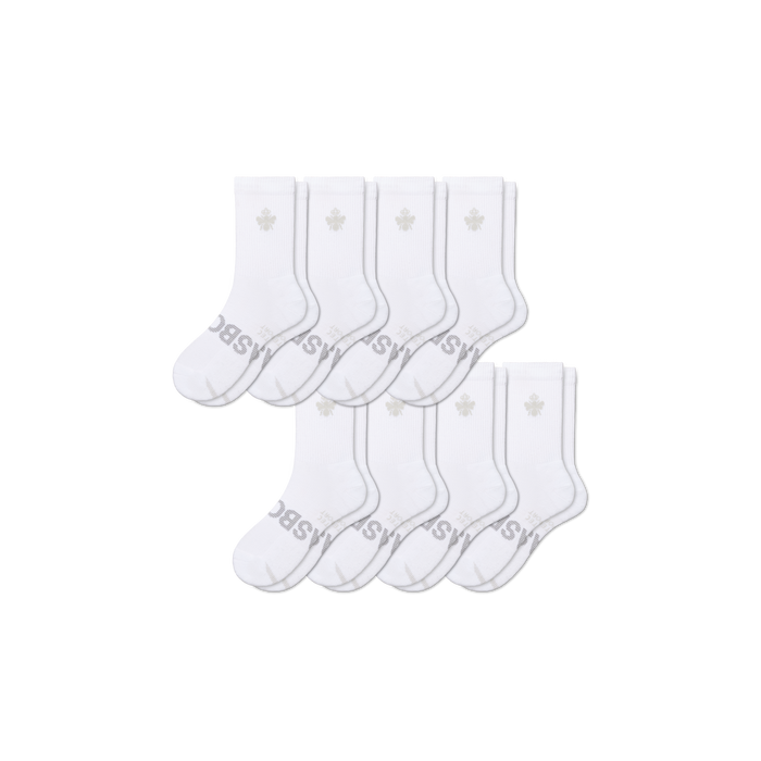 Bombas Women's All Sport Half Calf Socks 8-Pack, Cushioned Athletic Socks