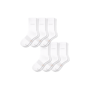 Bombas Women's UltraLite Sport Half Calf Socks 6-Pack, Lightweight Running Socks