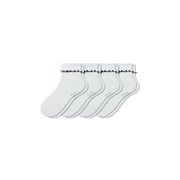 Bombas Women's Ruffle Rib Half Calf Socks 4-Pack - Lightweight Frilled Cuff Socks
