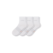 Bombas Women's UltraLite Sport Quarter Socks 3-Pack, Lightweight Running Socks