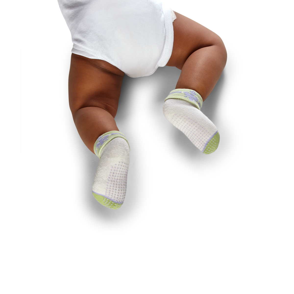 Bombas Baby Gripper Socks 8-Pack, 6-12 Months