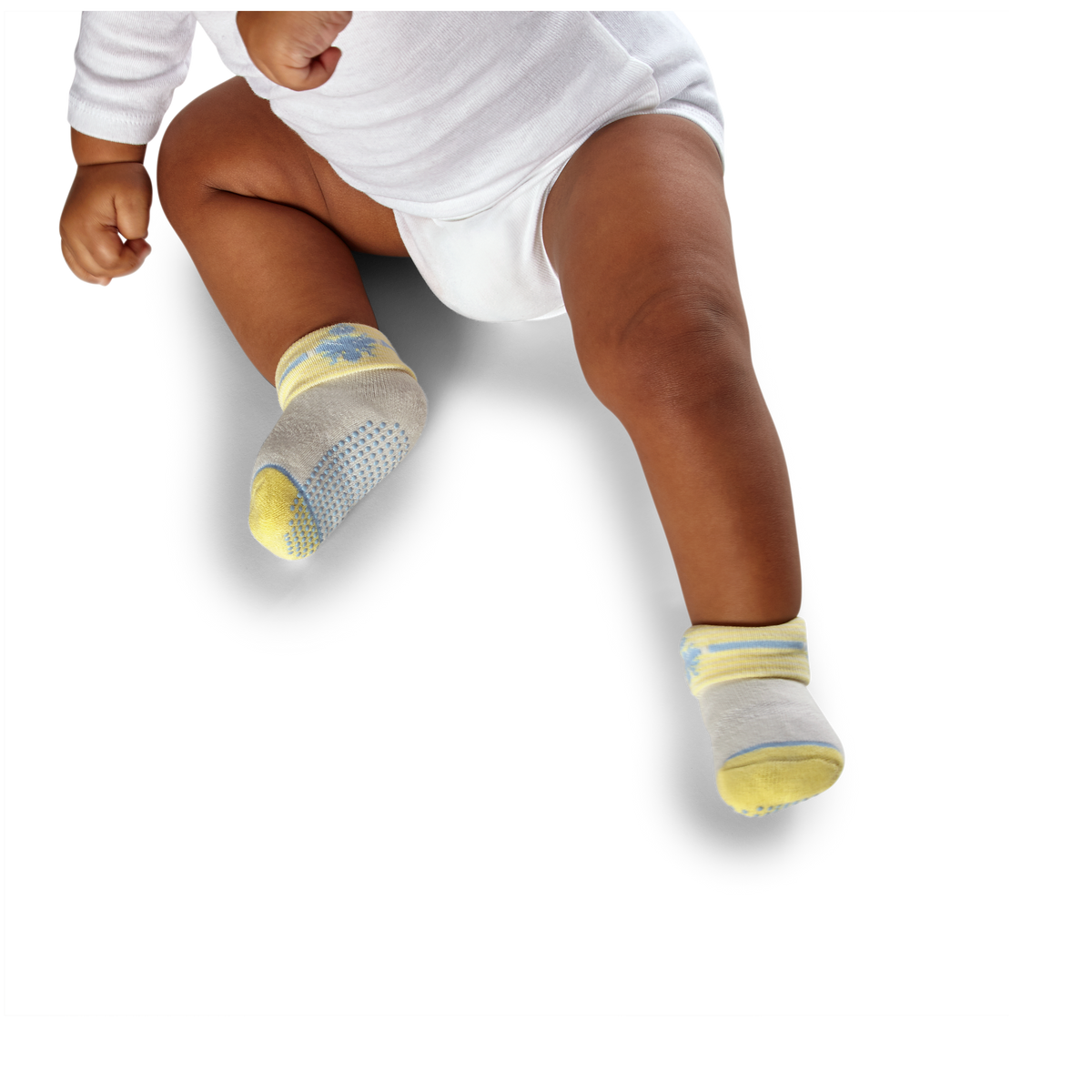 Bombas Baby Gripper Socks 8-Pack, 6-12 Months